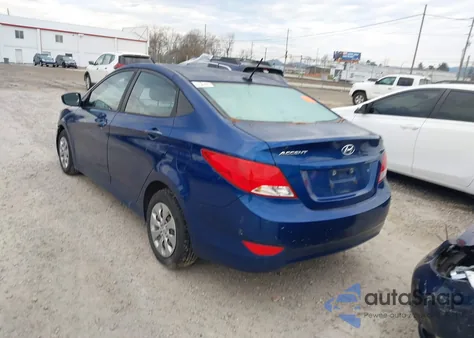 2017 Hyundai Accent Se from USA, damaged, VIN KMHCT4AE1HU249901